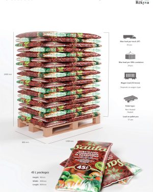 42362 Substrate for tomatoes and vegetables 45l